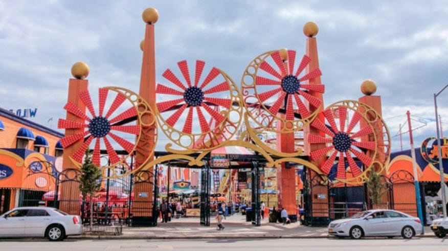 Luna Park in Coney Island, United States